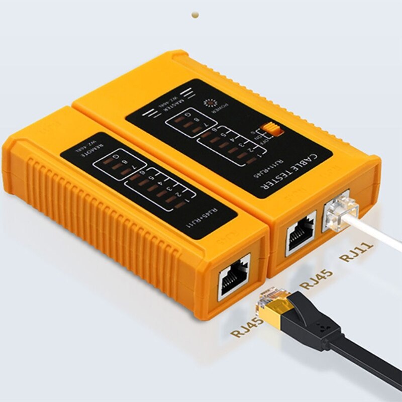 Multifunction Networks Cable Tester Line Measuring Instrument Portable Test Tool Electrical Instrumentation Network Analyzer