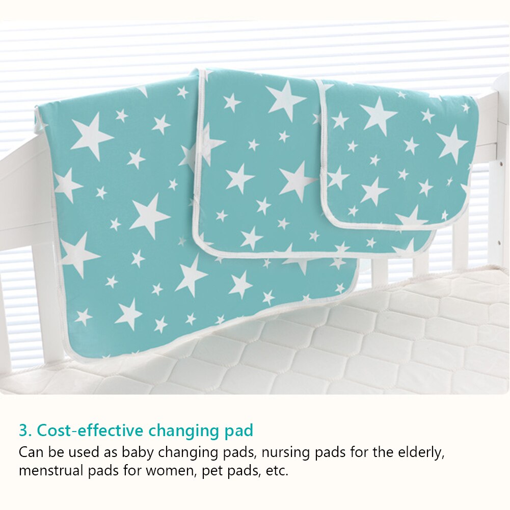 Reusable Baby Diaper Changing Foldable Washable Cover Travel Pad Mattress Cover Infants Portable Waterproof Floor Mats Cushion