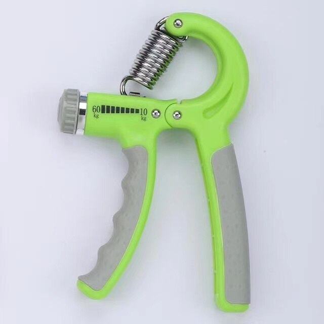 Adjustable Heavy Gripper Fitness expander for hands Grips Wrist Training Increase Strength Spring Finger Pinch Carpal Expander: green