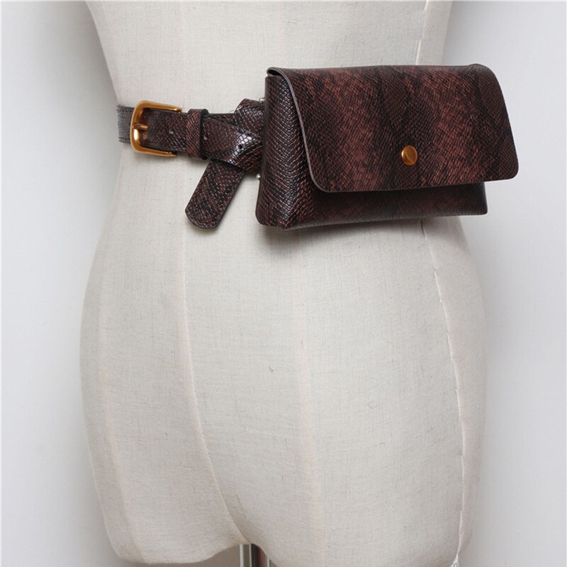 Damen-bauchtasche mit schlangenmuster, gürteltasche aus pu-leder, damen-bauchtasche aus schlangenleder, handytasche, bauchtasche  b20