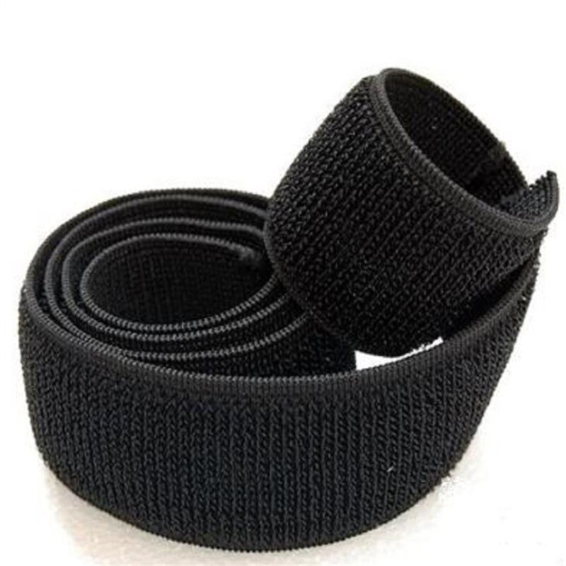 3Meters 2Rolls/set hooks and loops Elastic soft band self Adhesive Nylon Magic fastener Cloth DIY sewing accessories supplies