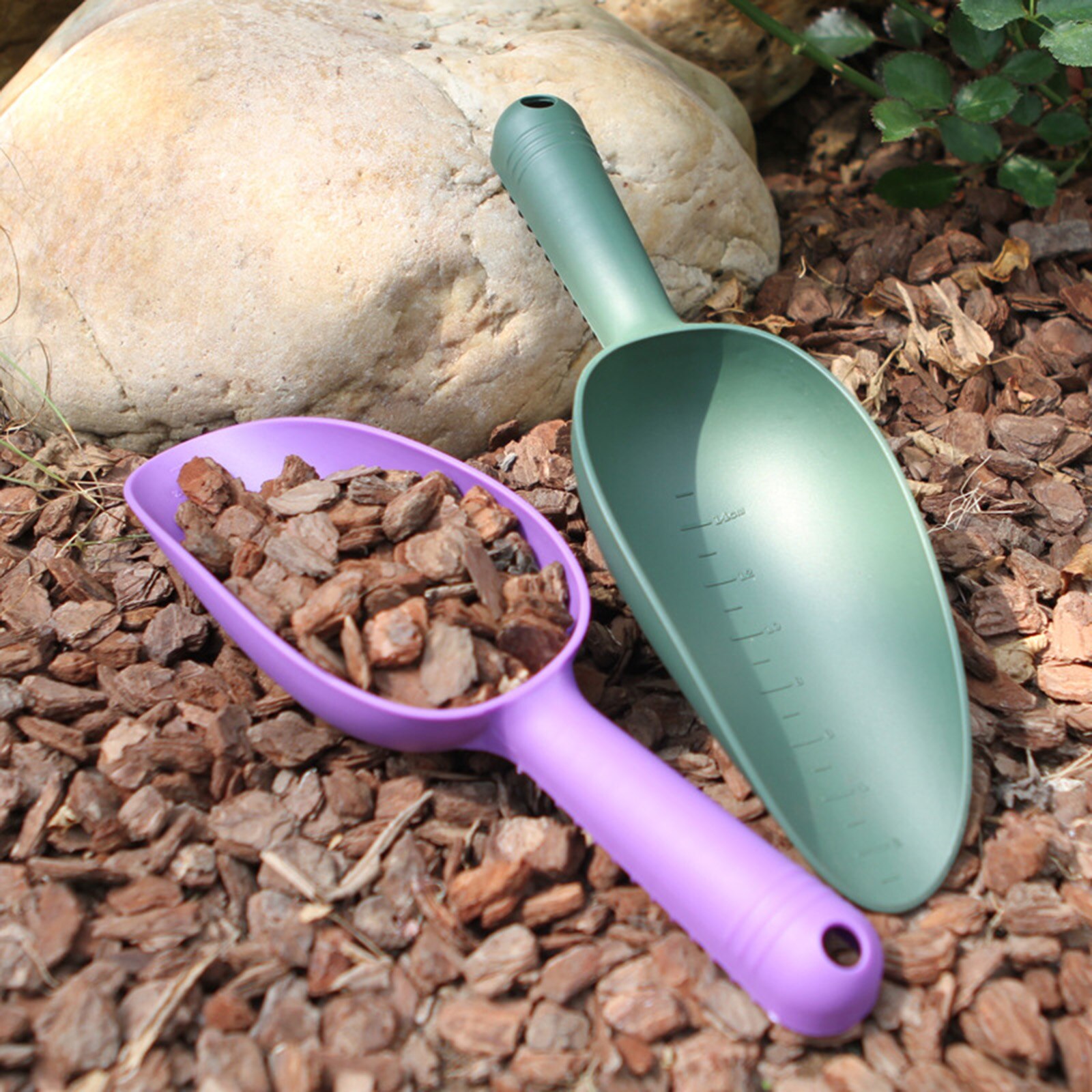 Gardening Shovel Tool Pet Food Fertilizer Transferring Seeds Potting Soil Plastic Feeding Birds Garden Plastic Shovel
