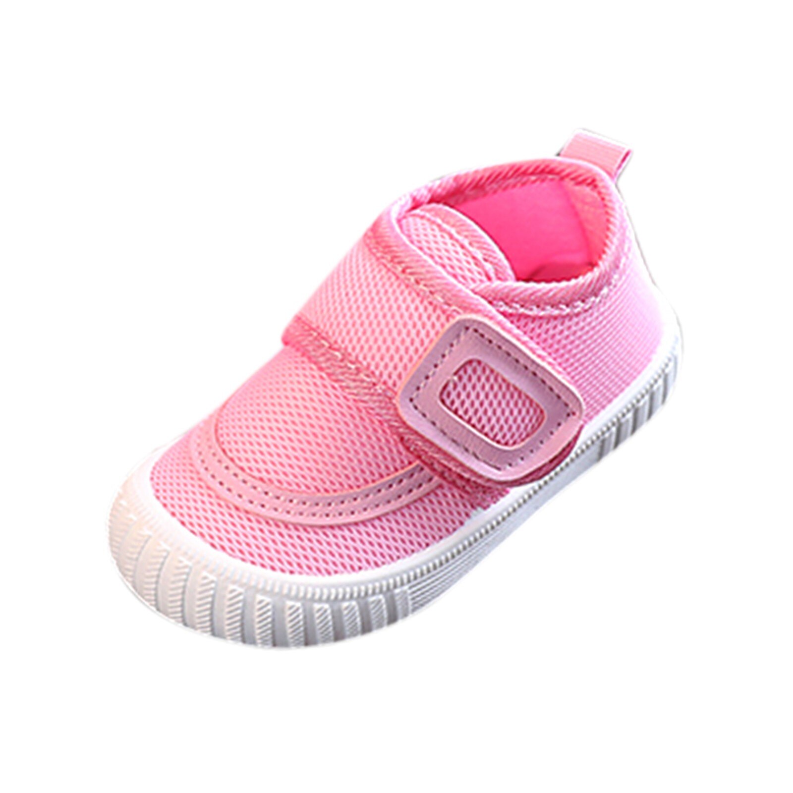Baby Shoes Soft Breathable Toddler Children Rubber Shoes Sneaker Flying Woven Mesh Loafers Shoes Summer Solid Color Sports Shoes