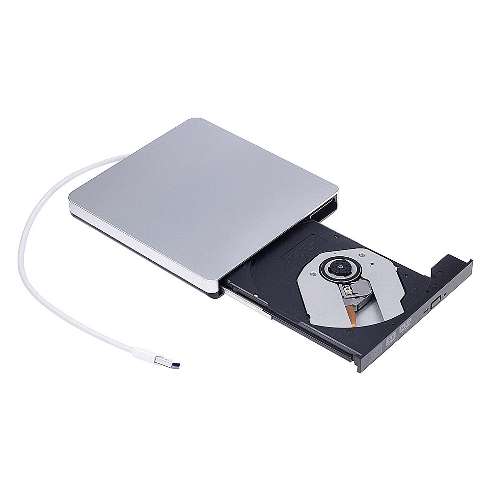 Portable DVD Recorder USB 3.0 Ultra-thin External Optical Drive CD-RW DVD-RW Writer Drive CD/DVD Player for Windows/Mac OS