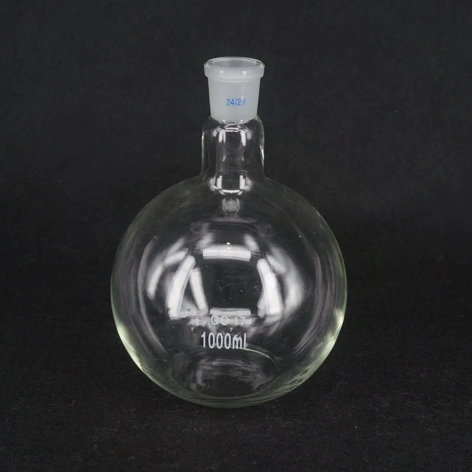 1000Ml 24/29 Borosilicaatglas Korte Hals Platte Kolf Kolf Voor Laboratorium