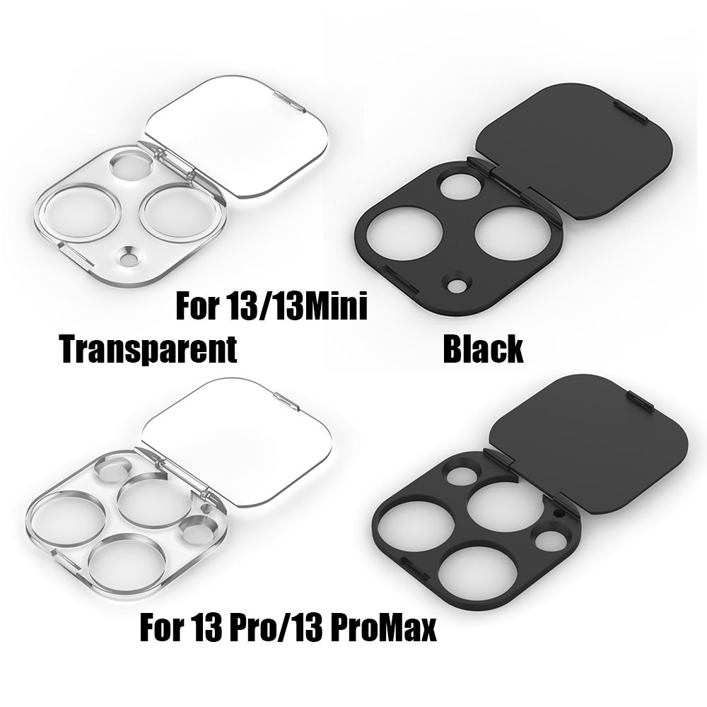 1Pc Back Camera Lens Flip Cover Protector Plastic Telefoon Lens Webcam Privacy Beschermende Sticker Voor Iphone 13 Pro Max 13Mini