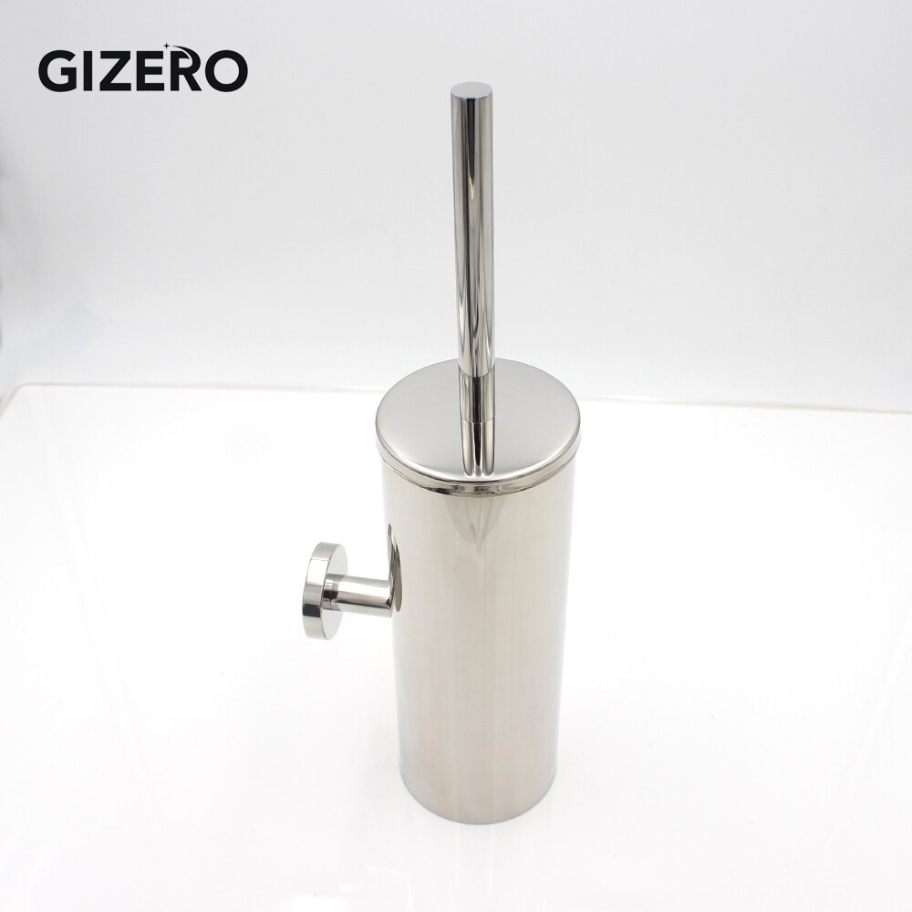 Matowa czarna szczotka robić wc uchwyt urządzenia robić oczyszczania ze stali nierdzewnej trwała pionowa toaleta wc szczotka robić wc naścienna ZR2412