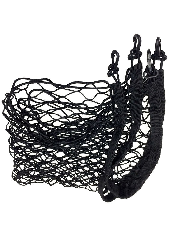 Car Net Boot Tidy Organizer Storage Cargo Trunk Luggage SUV Rear Car Trunk Net Pocket With 4 Hooks 110cmx40cm