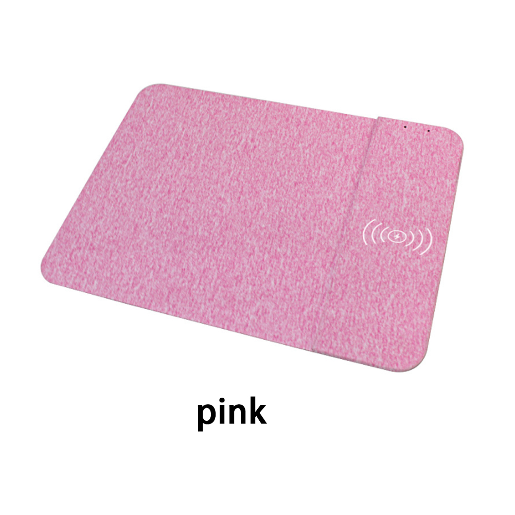 Mobile Phone Wireless Charger Computer Mouse Pad Charging Mat for Office Desktop Phone charger computer mouse pad in one