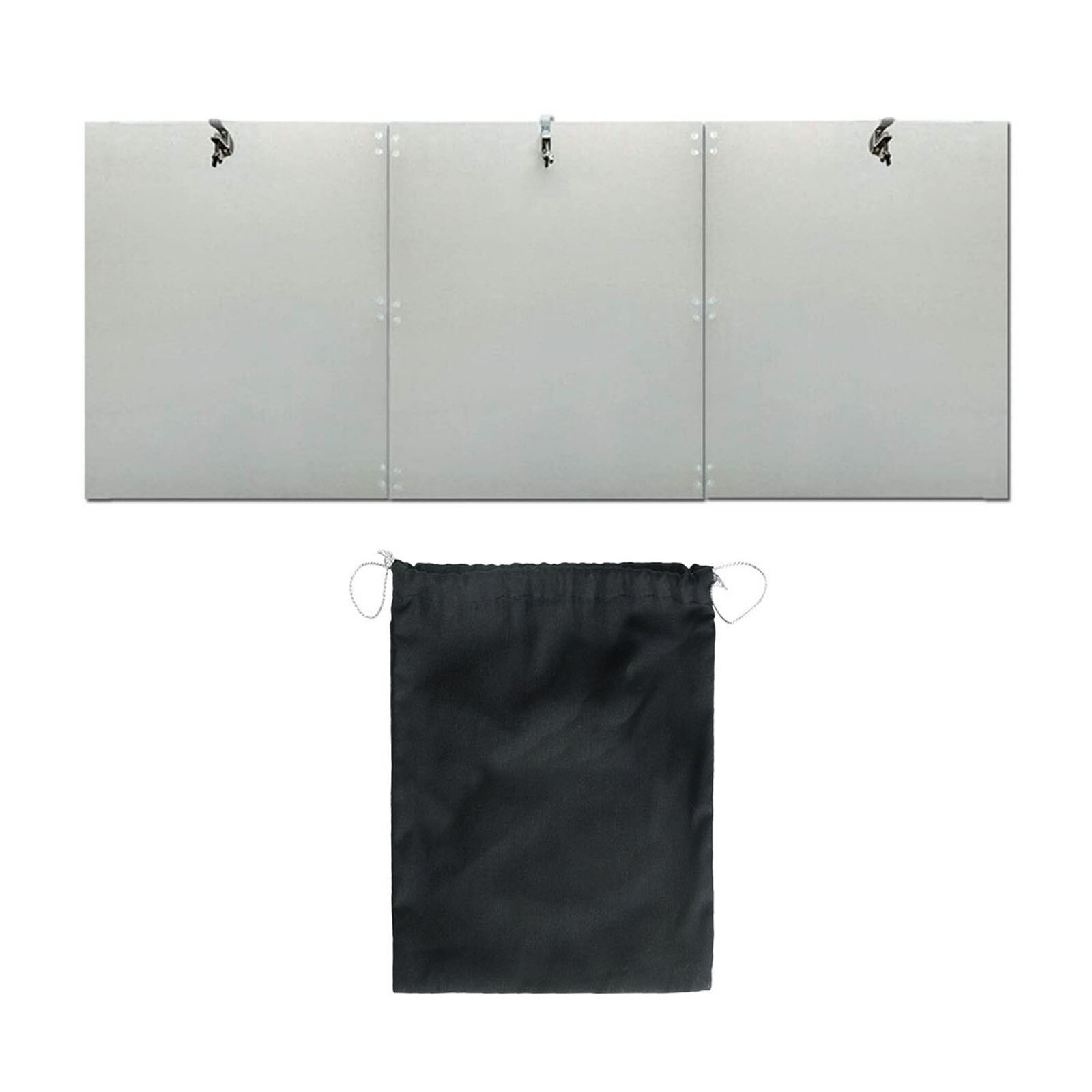 Patio Heater Reflector Shield Outdoor Heater Reflector Shield Patio 3pcs Aluminum Environmental Protection Shield Reflector: Default Title