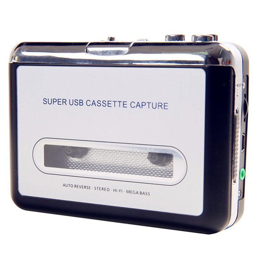 USB Tape Cassette Player Tape Converter to MP3 Capture Audio Music Player Exquisitely Durable Gorgeous