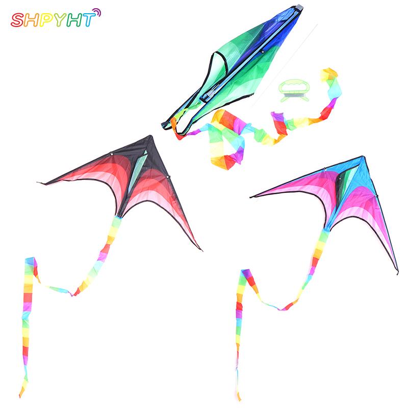 30M Kite Line Large Delta Kite For Kids And Adults Single Line Easy To Fly Kite Handle Small Grassland Kite