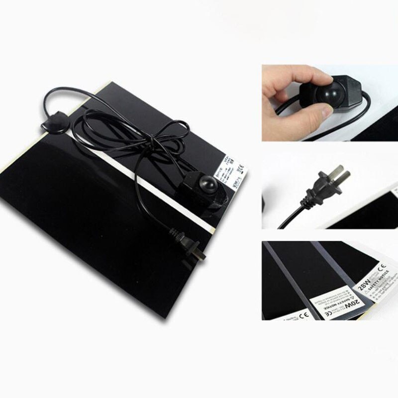 5W 45W Reptiles Heat Mat pad Climbing Pet Reptiles Heating Warm Pads Aquarium fish tank Adjustable Temperature Controller Mats