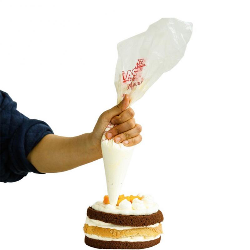 100pcs Disposable Pastry Bags Kitchen Icing Food Preparation DIY Cake Decorating Bags Piping Bags Pastry And Bakery Accessories