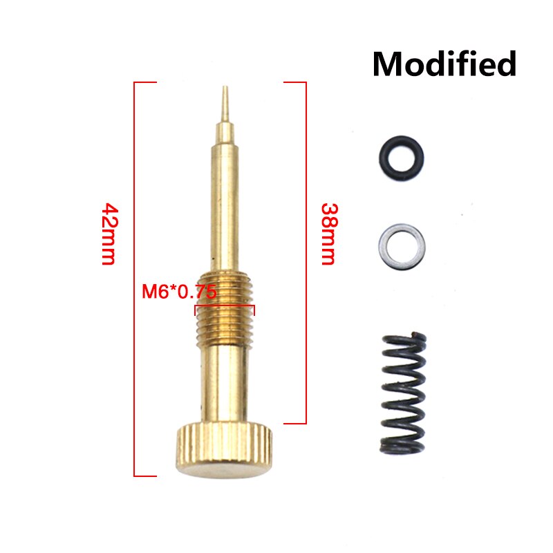 Alconstar-per Keihin CV40 CVK34/36/40 viti di regolazione aria carburatore miscela minimo rapporto carburante vite di regolazione
