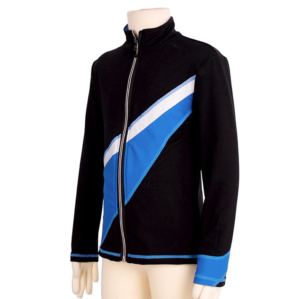 Vrouwen Meisjes Figuur Schaatsen Jas Skate Outfit Top Sportkleding Gymnastiek Dans Thermische Top Schaatsen Compressie Gym Jas