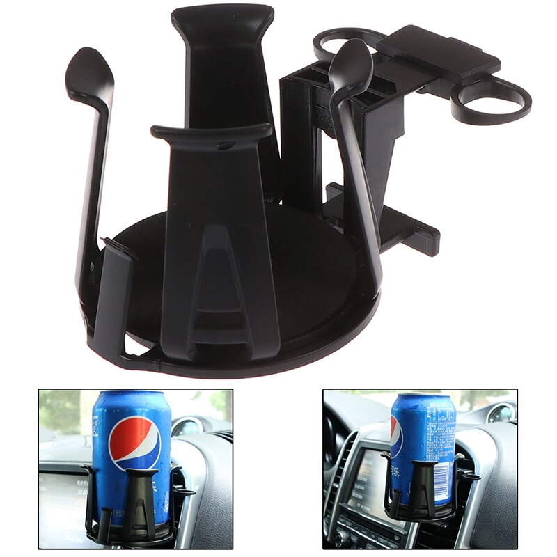 Car air outlet drink holder car organizer water cup holder black car food tray drink holder