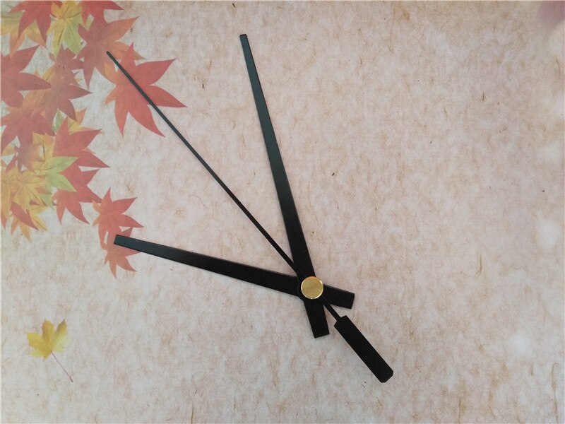 50Sets Black Quartz Clock Metal Arrows Clock Hands for DIY Wall Clock