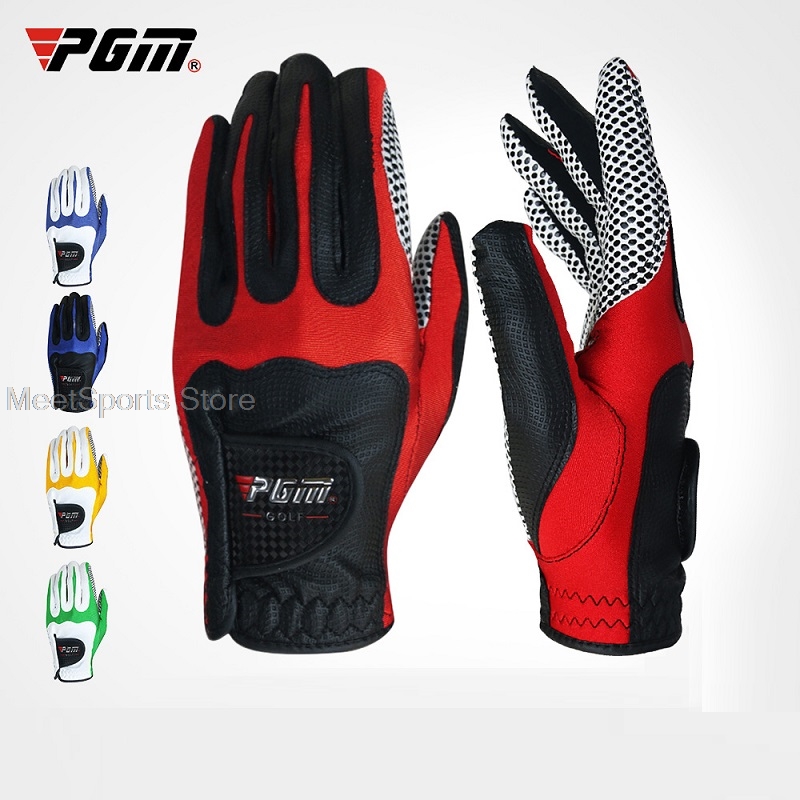 Guantes de Golf para hombre, manoplas deportivas antideslizantes, suaves y transpirables, para mano izquierda y derecha, 5 colores, 1 ud.