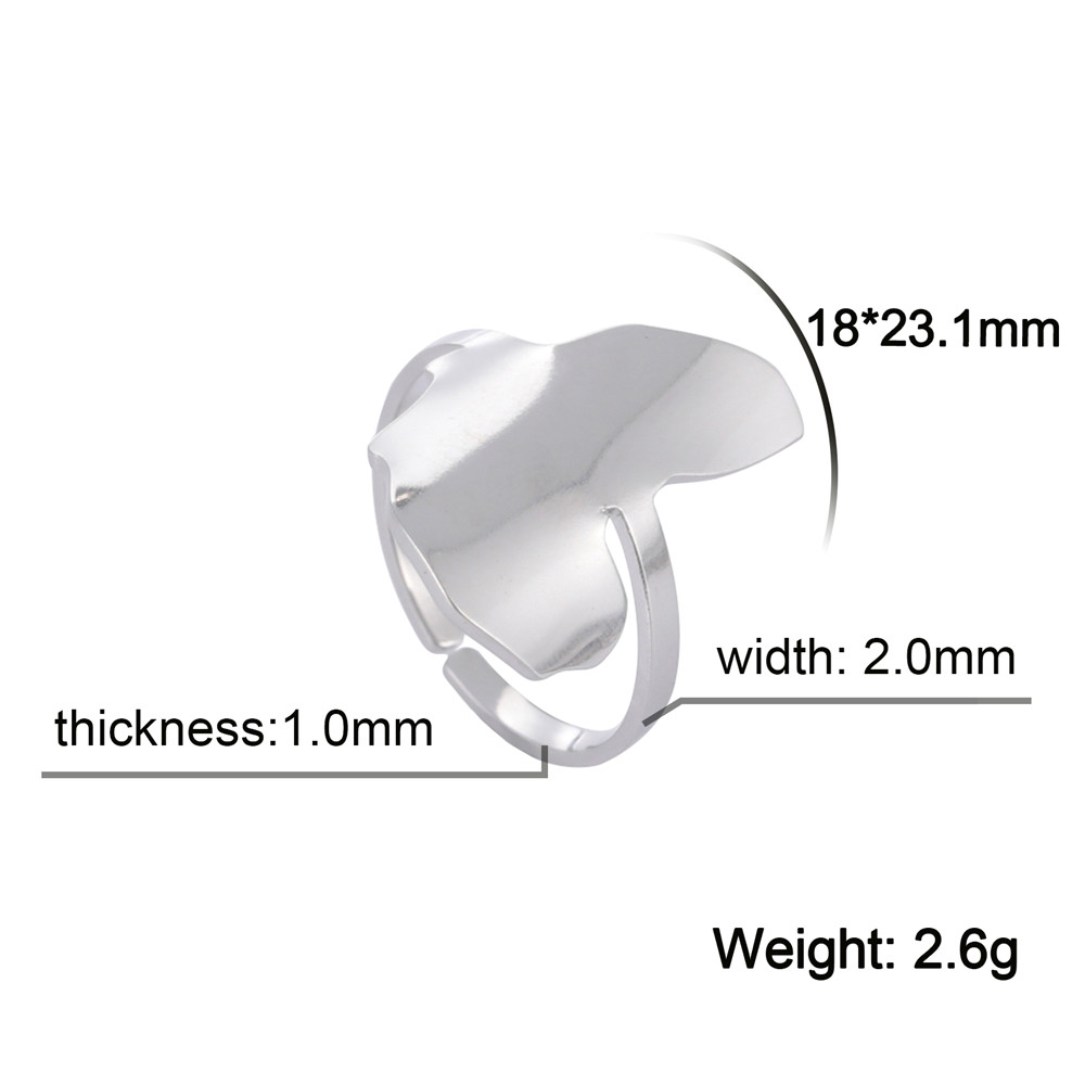 Cazador Anelli aperti con mappa africana colore oro alla moda per donna Anelli etnici culturali africani regolabili in acciaio inossidabile Regalo di gioielli: verde