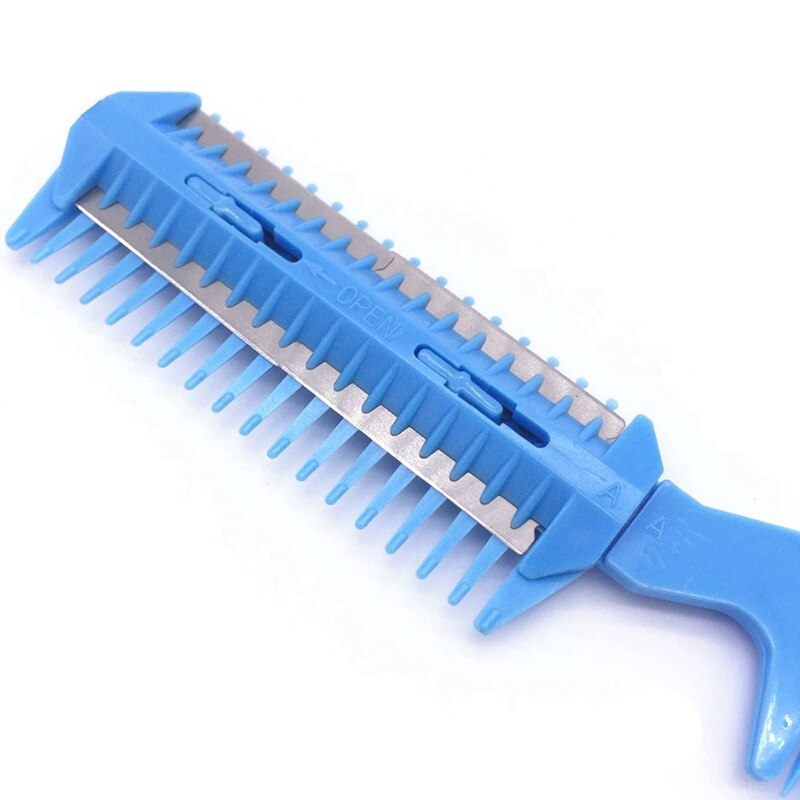 Pet Dog Scissors Blade Comb for Dogs Cats Long Short Hair Cleaning Beauty Grooming Tool Hair Removal