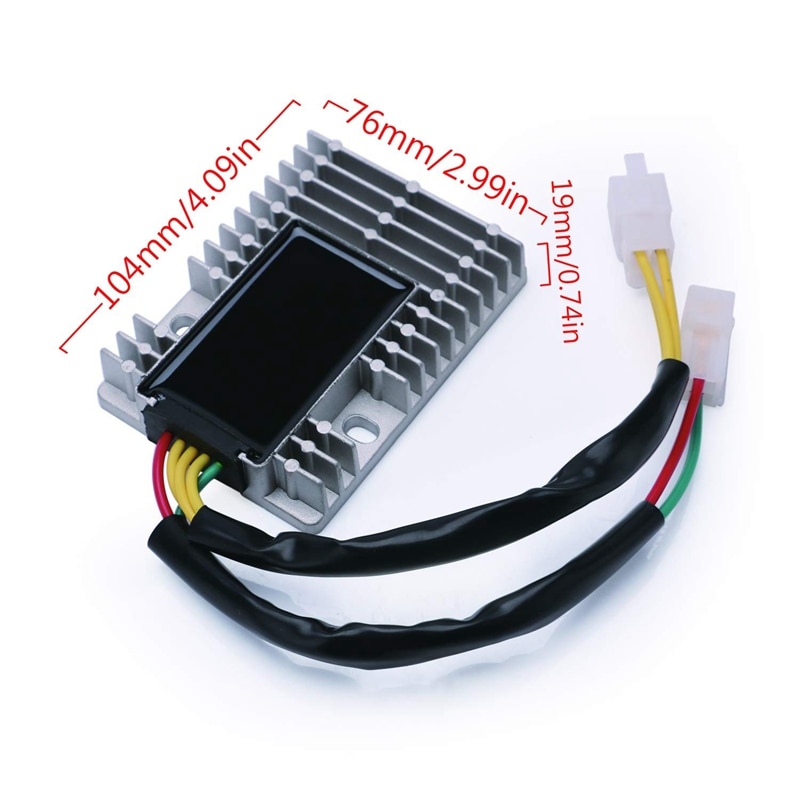 Motorcycle Regulator Rectifier for KYMCO Downtown 125 200 300 People 125 200 250 300 Quannon150 DINK 200 Regulator Rectifier Vol