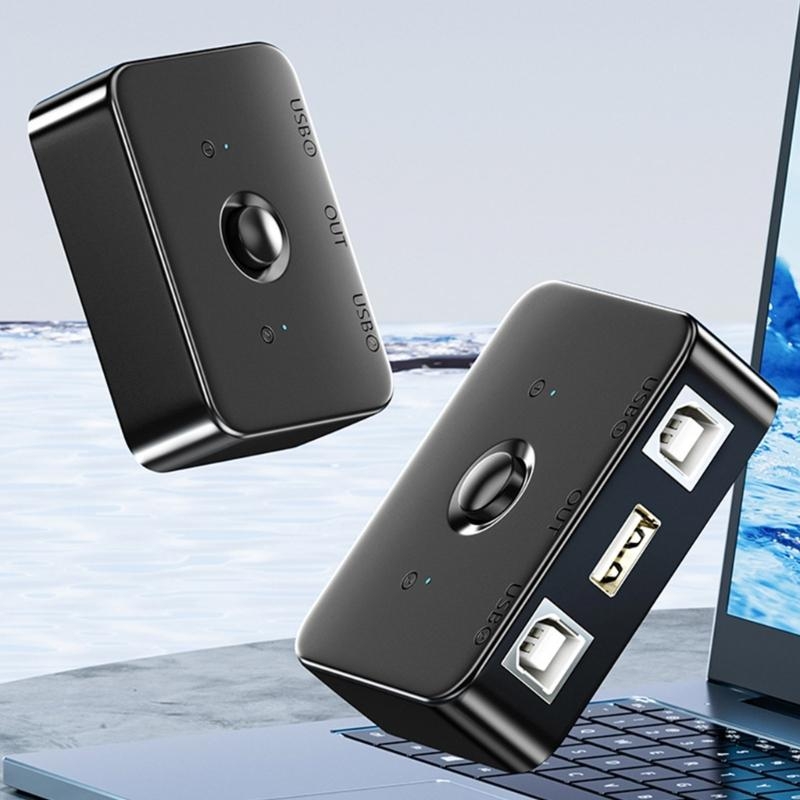 2 USB Printer Sharer Device USB Selector Printer S... – Grandado
