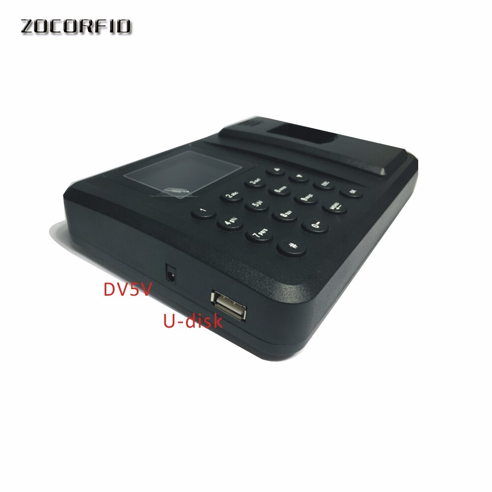 So easy biometric fingerprint punch usb time clock office attendance recorder timing employee machine reader Voice English