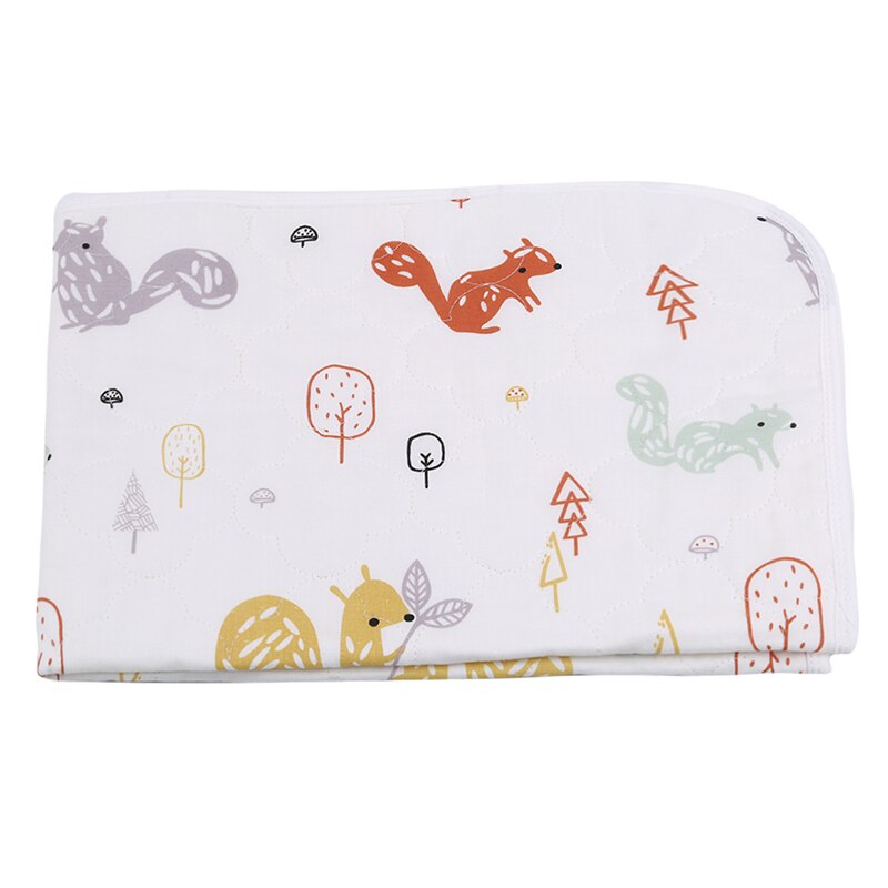Baby Waterproof SheetBaby Diaper Pad Waterproof Cotton Gauze Sheet Washable Baby Isolation Pad