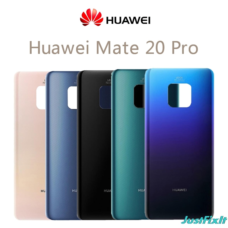 Voor Huawei Mate 20 Pro Batterij Cover Mate20 Pro Terug Glass Panel Voor Huawei Mate 20pro Achter Deur Behuizing Case