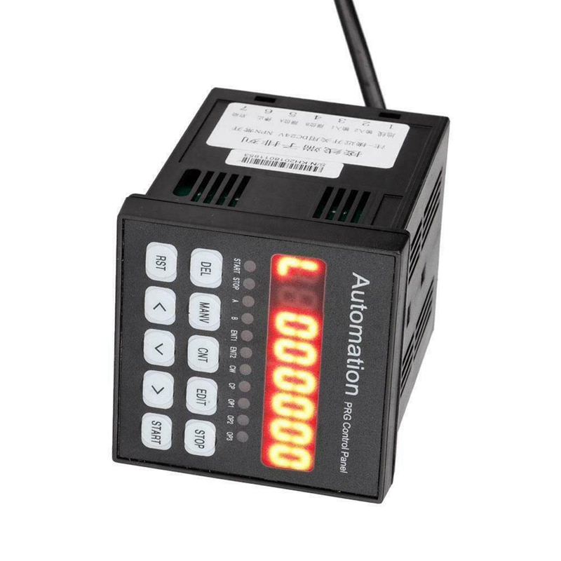 Black 40KHz Single Axis CNC Servo Stepper Motor Motion Programmable Controller