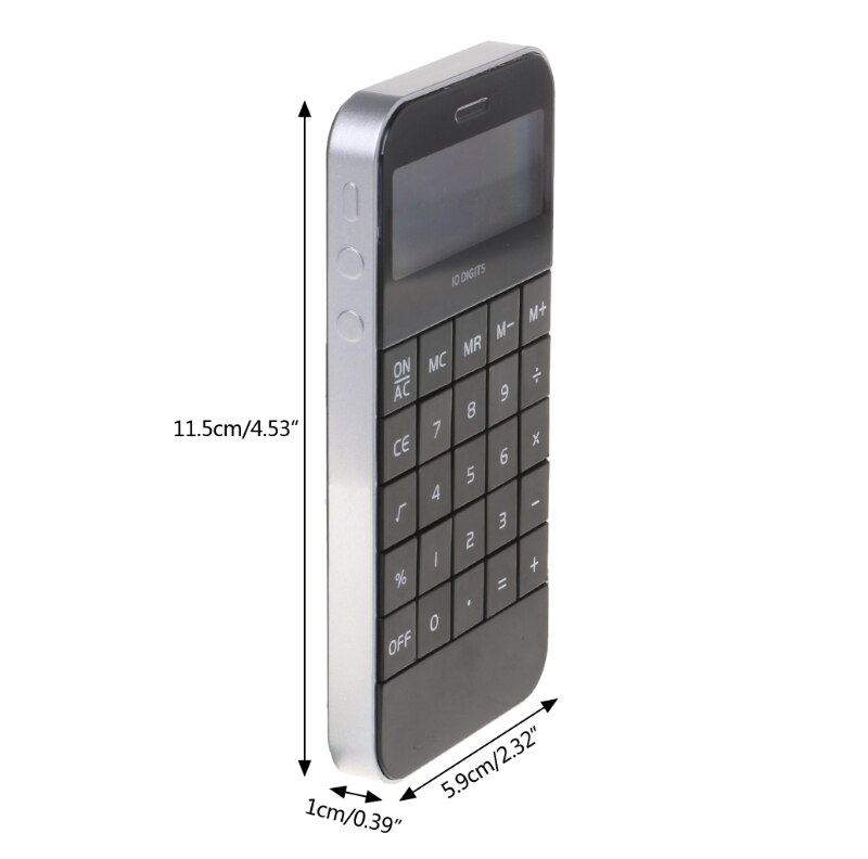 Calculadora portátil para el hogar, dispositivo electrónico de bolsillo, calculadora escolar para oficina