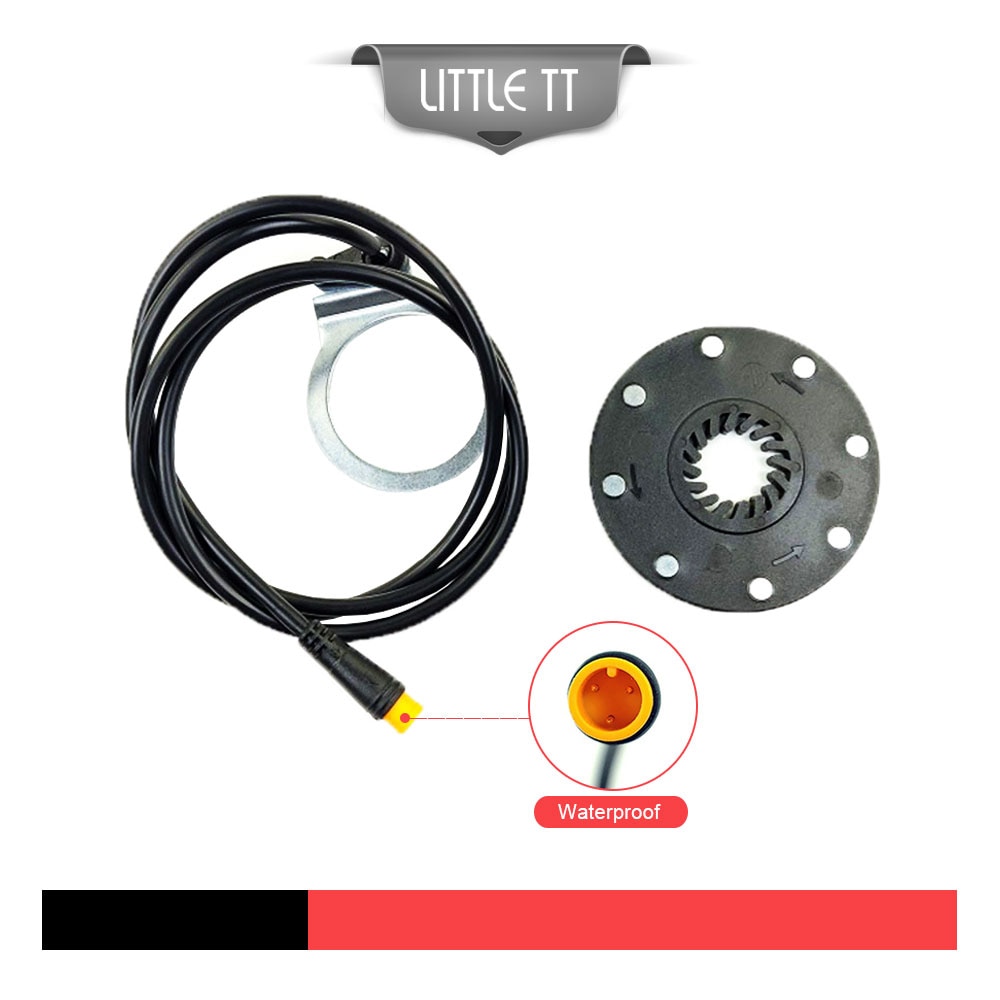 Pédale de vélo électrique LITTLE TT, KT-BZ-4 (8) 8 aimants, système PAS, accessoires faciles à installer, capteur de vitesse Assistant