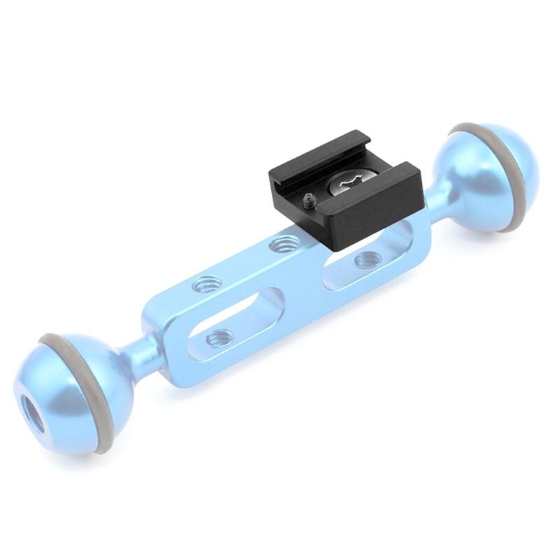 L21B Koude Schoen Mount Adapter Base Uitbreiding Beugel Met 1/4 &quot;Montage Schroef Voor Dslr Camera Kooi Flash Led Licht microfoon