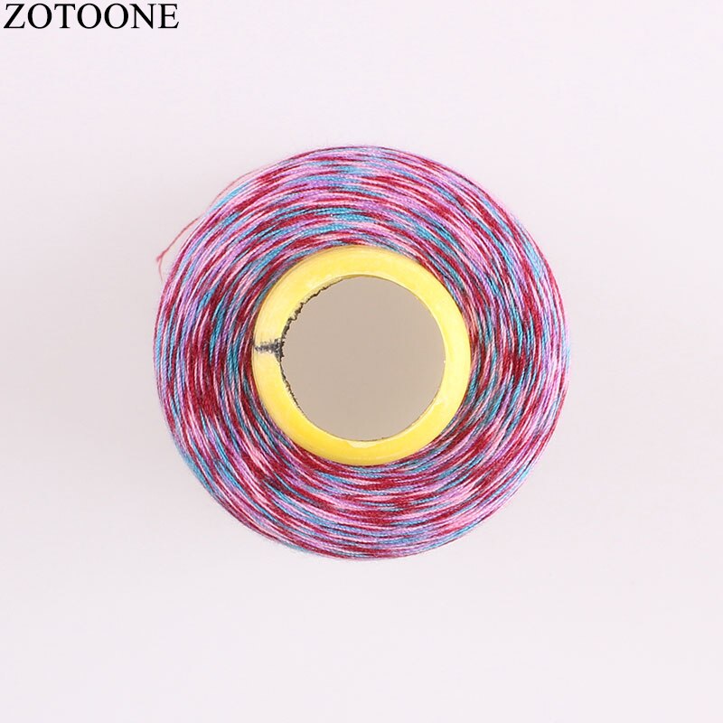 ZOTOONE Multicolor 40S/2 Polyester Sewing Thread 3000Y/Spool Industrial Sewing Thread Embroidery Hand Thread Machine Sewing Tool