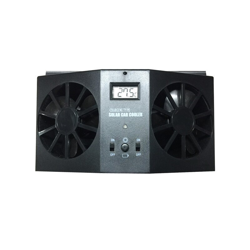 Automotive Solar Ventilator Ventilatie Radiator Cooler Voor Auto 'S, Koelkasten, Automatische Ventilatie Fans