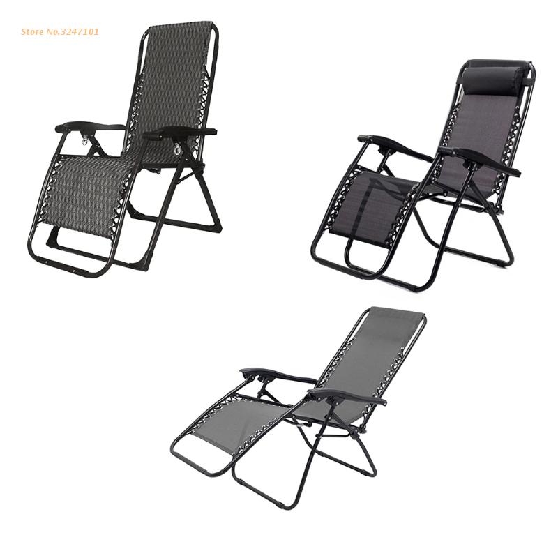 Silla de gravedad Universal, tela de repuesto reclinable plegable, transpirable, malla duradera, cubierta para tumbona de Patio al aire libre,