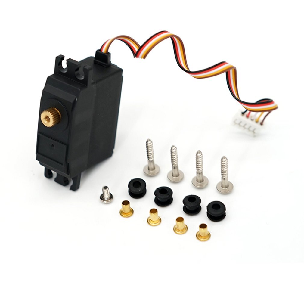 Für WLtoys 12428 12423 25g Elektrische Servo Motor- Verbesserte Metall Lenkgetriebe Servo RC Auto Lkw Fahrzeug Teile Zubehör