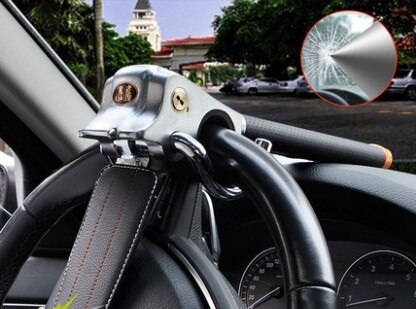 Air lock Car steering wheel lock auto anti theft: 2001A20 black