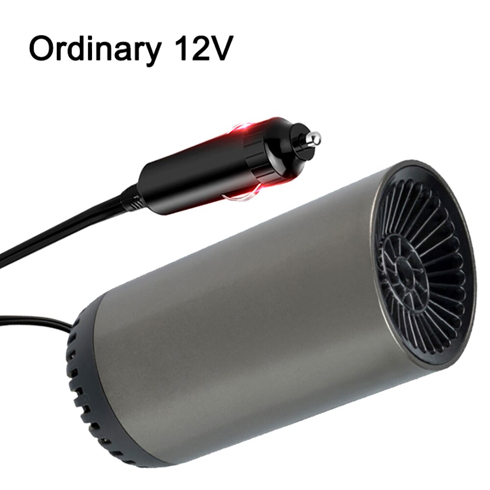 Vinter bilvärmare universal 12v bil interiör värme kylfläkt värmare fönster dim remover bärbara bilvärmare: 12v vanliga