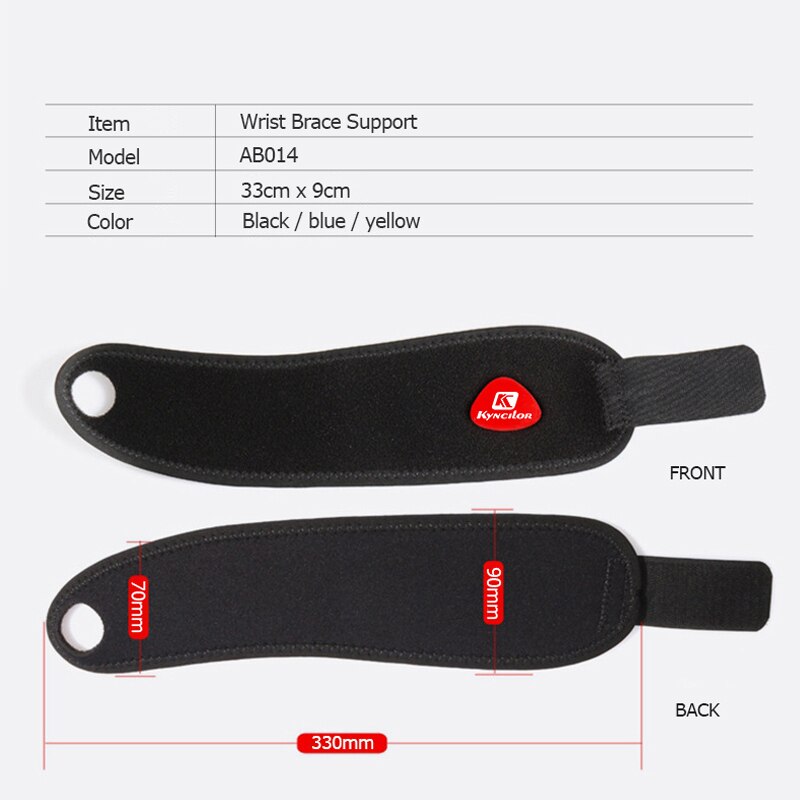 2pcs Bracelet Réglable Poignets élastiques Poignet Bandage For
