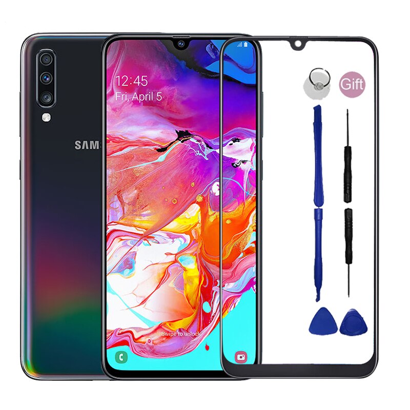 Voor Samsung Galaxy A70 A70S Een 70 70S Voorpaneel Voor Samsung Galaxy A705F A707F Touch Screen Buitenste Glas niet Lcd Display Sensor