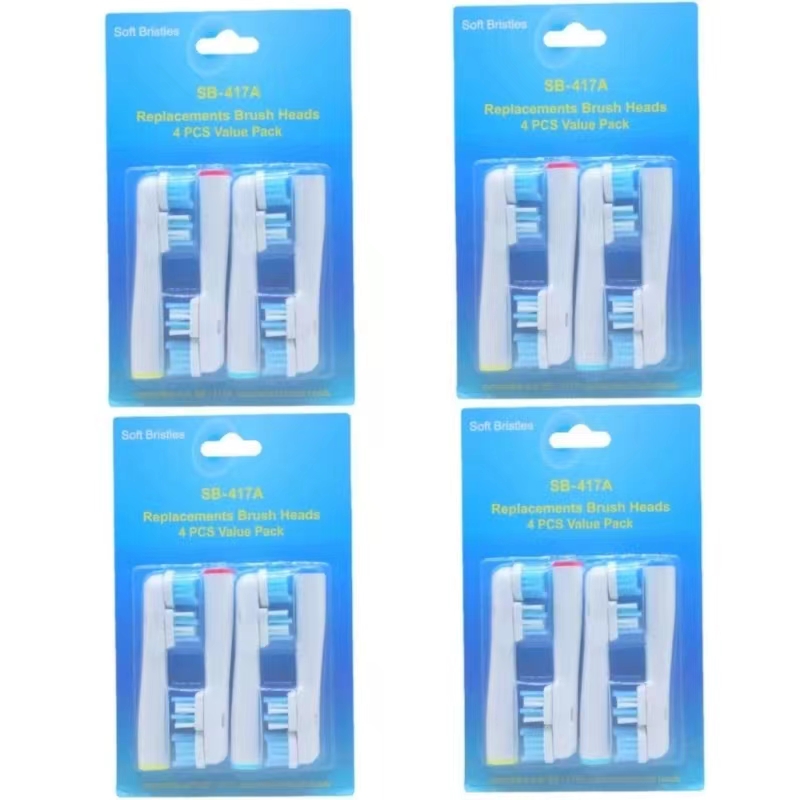 Cabezales de repuesto para cepillo de dientes eléctrico OB Pro1000 8000 9000 Sonic Adults Vitality, 4/8/16 Uds.: Blanco