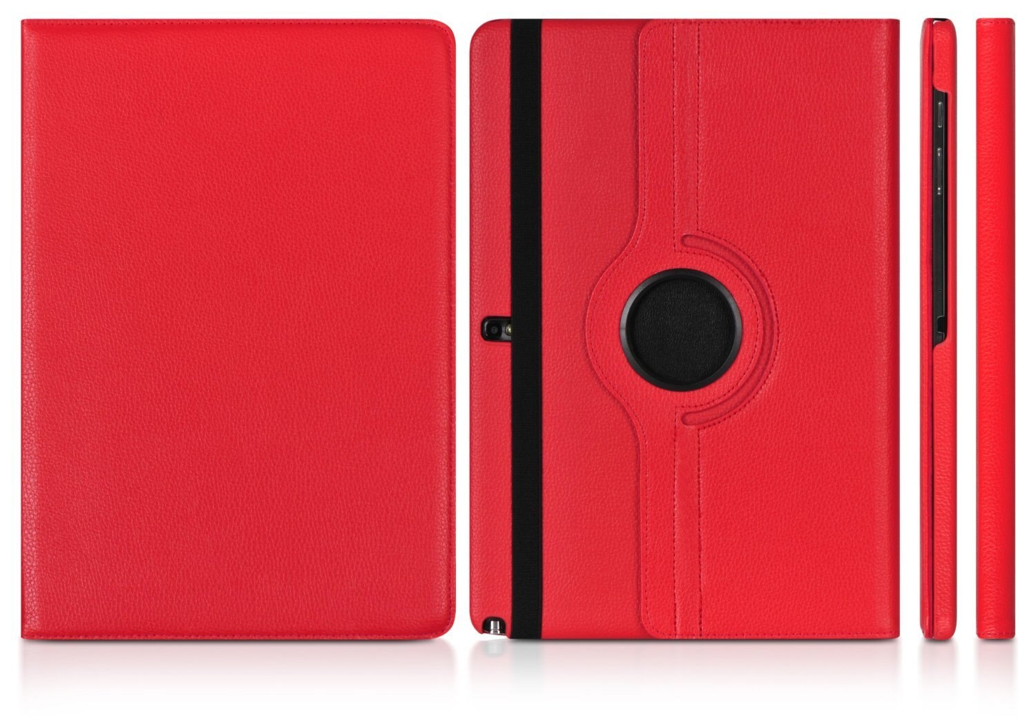 Case Voor Samsung Note Pro 12.2 P900 P901 P905 Cover Folio Pu Lederen Stand Smart Tablet Capa Gevallen P900 P901 p905 12.2 Inch: Rood