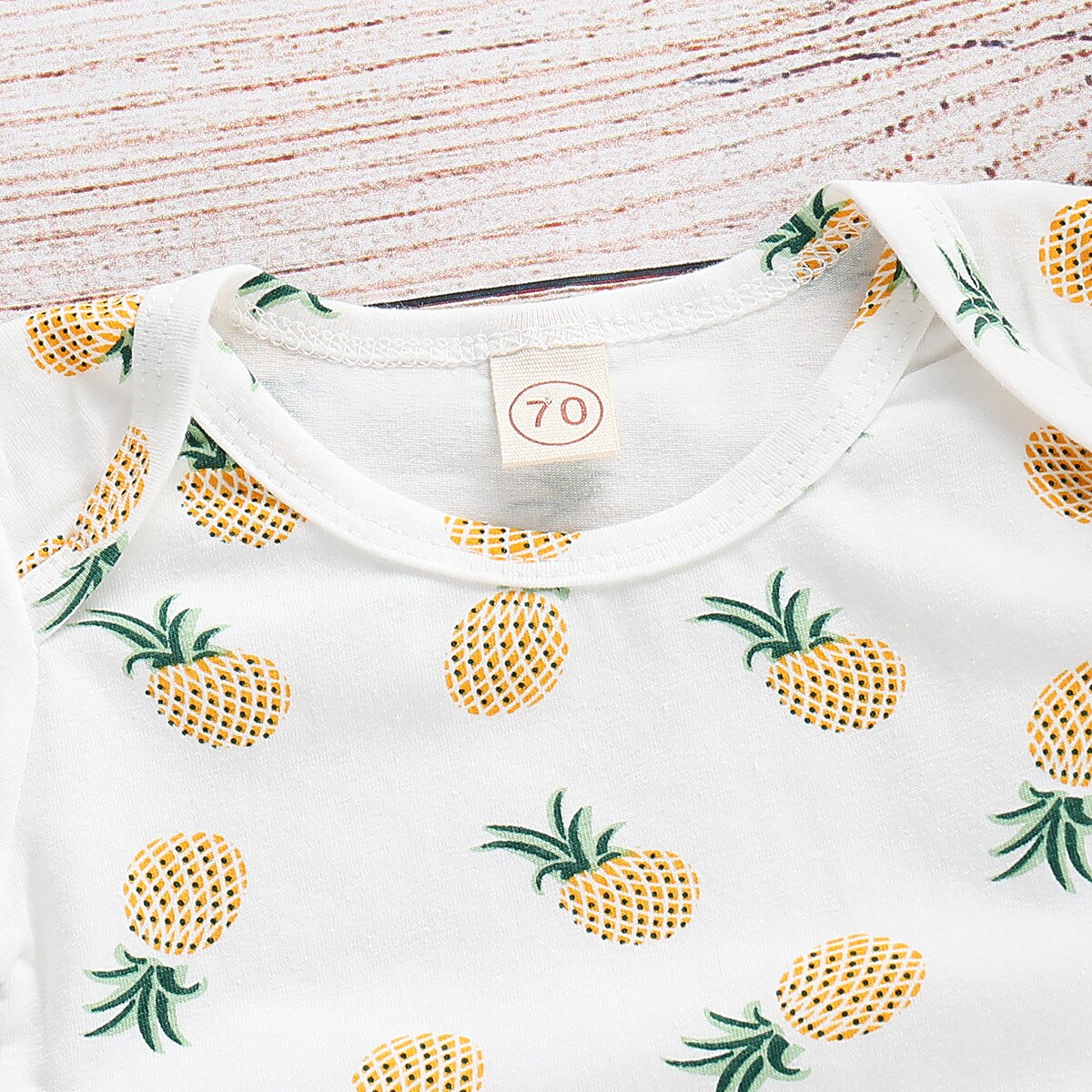 0-24m Summer Cool Newborn baby Boys Girls clothes Infant baby pineapple cotton romper factory direct romper