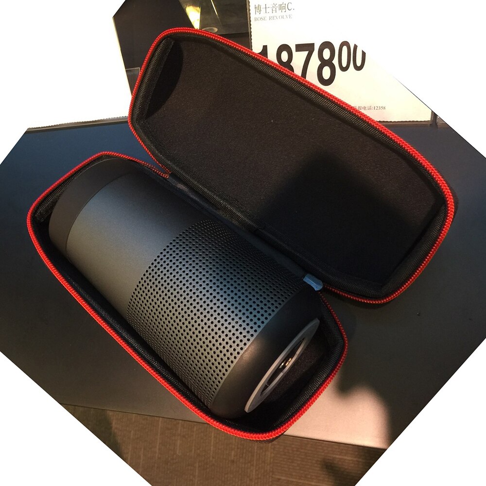 Draagbare Reizen Pu Case Voor Bose Soundlink Revolve Case Eva Hard Carry Beschermende Speaker Box Pouch Cover