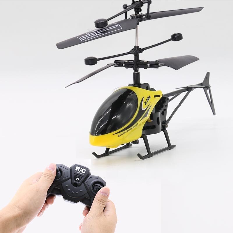 2.4G Remote Control Helicopter Two Way Remote Control Flying Fish With Gyroscope Light Model Aircraft For Kids Year: Type C 02