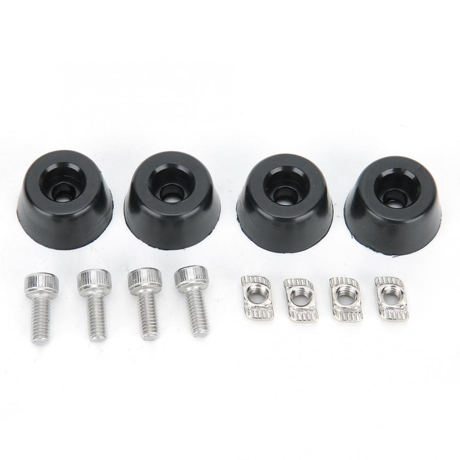 3d printeronderdelen 4 reserve anti-vibratie rubberen voetjes voor prusa  i3 mk3 mk3s 3d printer