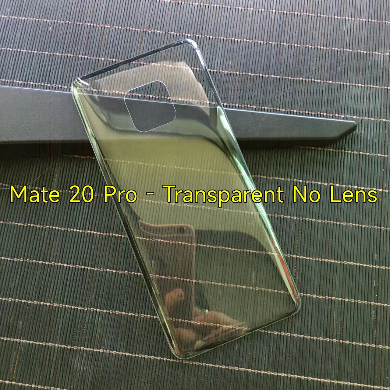 Clear Back Cover For Huawei Mate 20X 20 Pro Battery Door Panel Rear Housing Case With Camera Lens Replacement+Adhesive Sticker: Silver