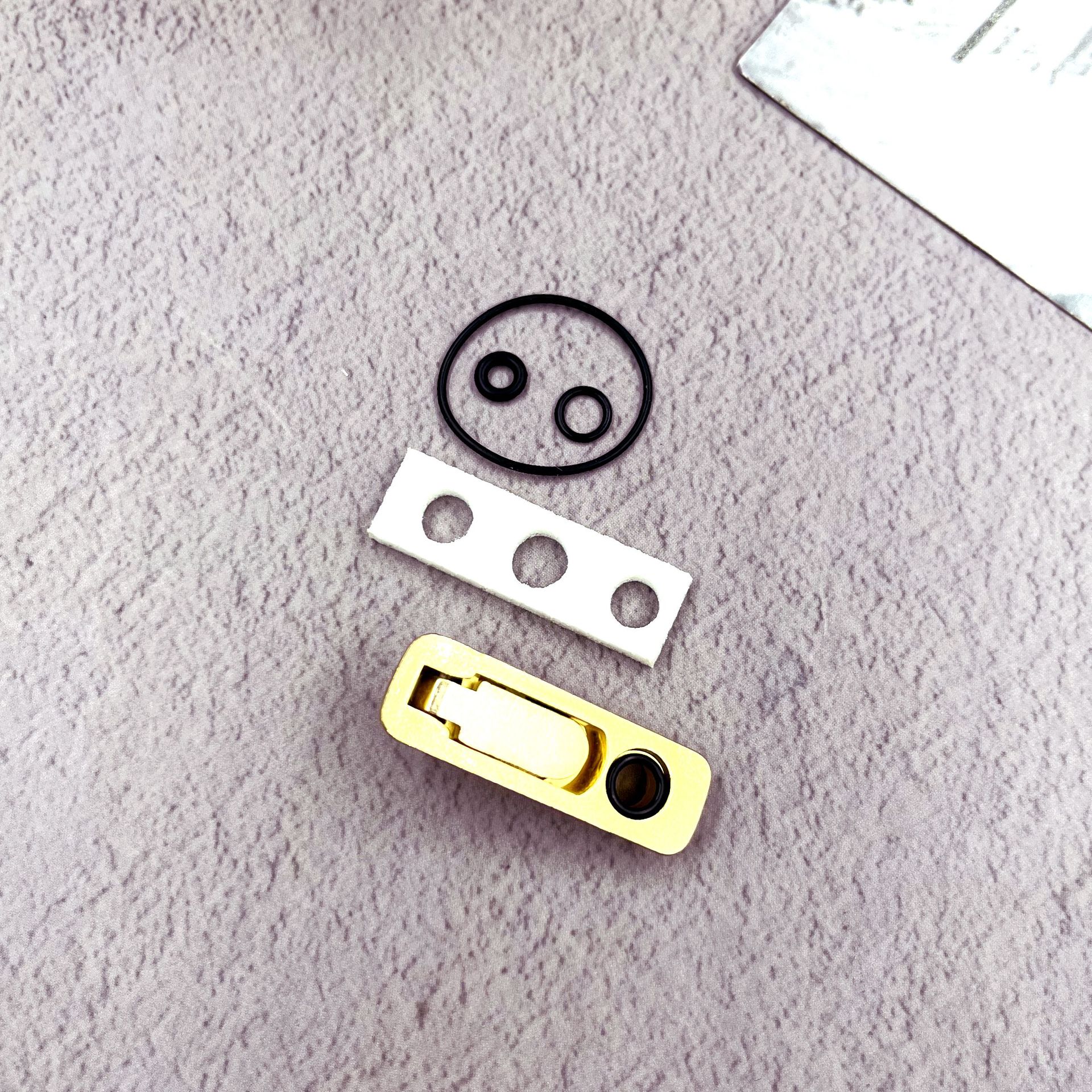 Base de algodón de Metal de sellado más ligero para encendedor Zippo, revestimiento interior regular, Base modificada de algodón para reducir la volatilización: Beige